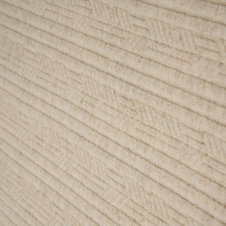 Ridge Textured T-Shirt - Beige T-Shirts Eight-X