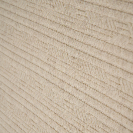 Ridge Textured T-Shirt - Beige T-Shirts Eight-X