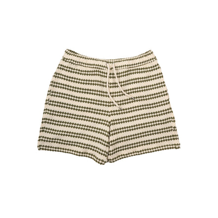 Olive Dune Short Sleeve Shirt + Shorts Matching Set Sets Eight-X