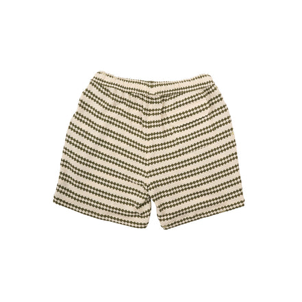 Olive Dune Short Sleeve Shirt + Shorts Matching Set Sets Eight-X