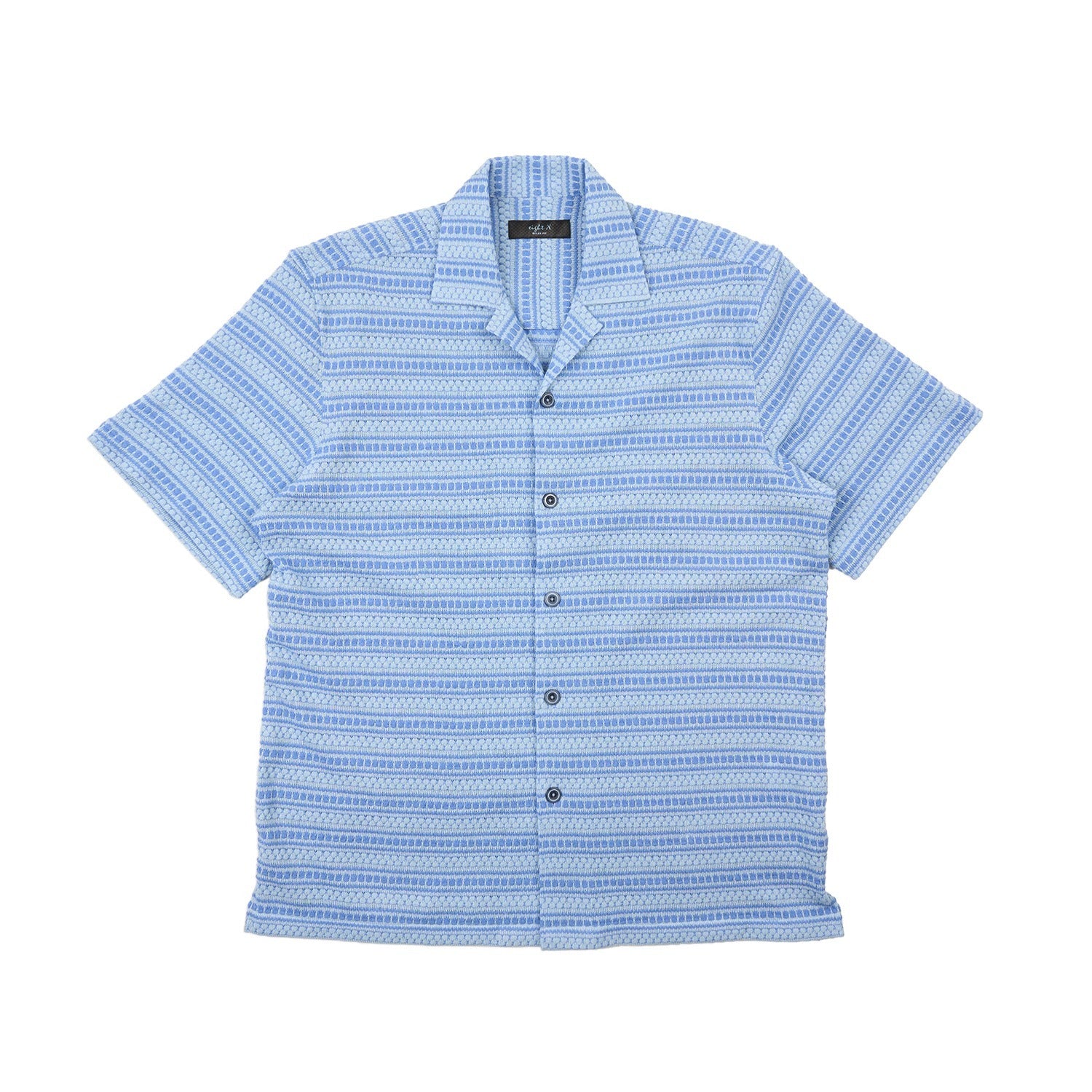 Pale Tide Short Sleeve Shirt + Shorts Matching Set Sets Eight-X