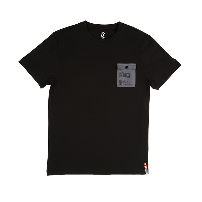 Trackside Graphic T-Shirt – Black T-Shirts Eight-X BLACK S