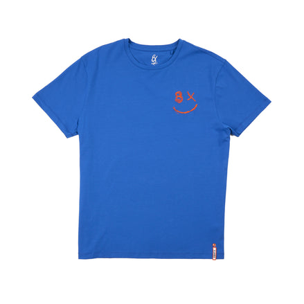 Static Graphic T-Shirt – Blue T-Shirts Eight-X BLUE S
