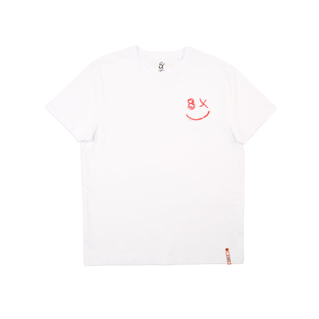 Static Graphic T-Shirt – White T-Shirts Eight-X WHITE S