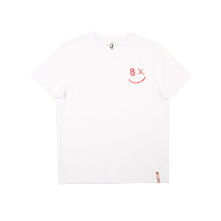 Static Graphic T-Shirt – White T-Shirts Eight-X WHITE S
