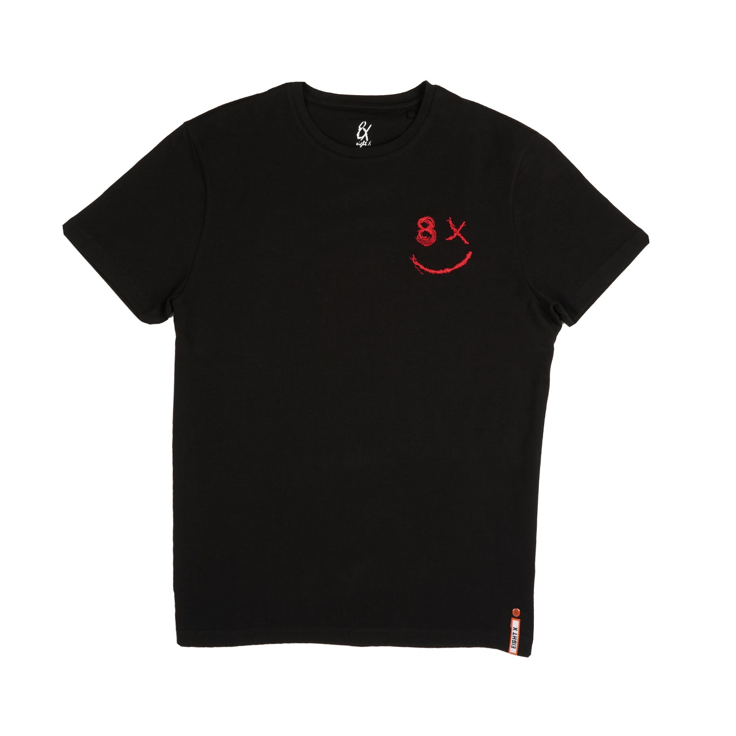 Static Graphic T-Shirt – Black T-Shirts Eight-X BLACK S