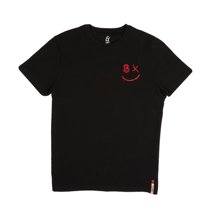 Static Graphic T-Shirt – Black T-Shirts Eight-X BLACK S
