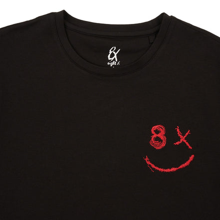 Static Graphic T-Shirt – Black T-Shirts Eight-X