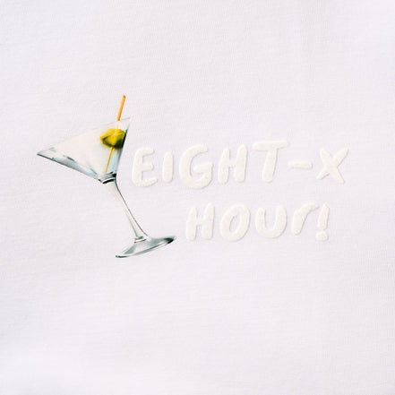 After Hours Graphic T-Shirt – White T-Shirts Eight-X