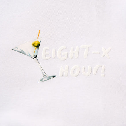 After Hours Graphic T-Shirt – White T-Shirts Eight-X