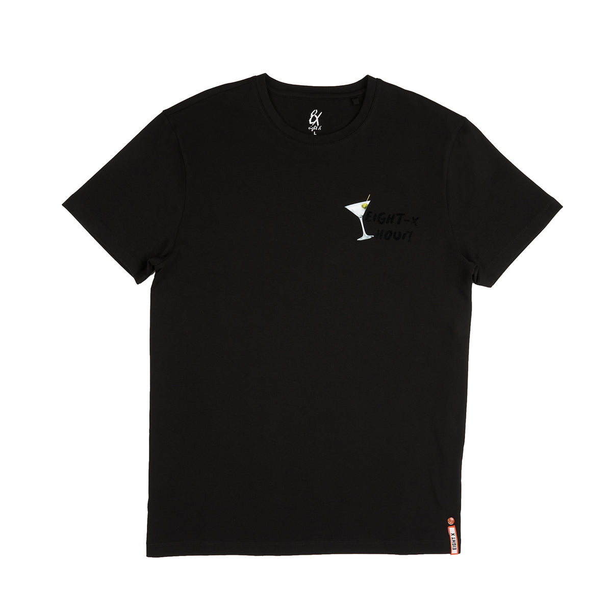 After Hours Graphic T-Shirt – Black T-Shirts Eight-X BLACK S