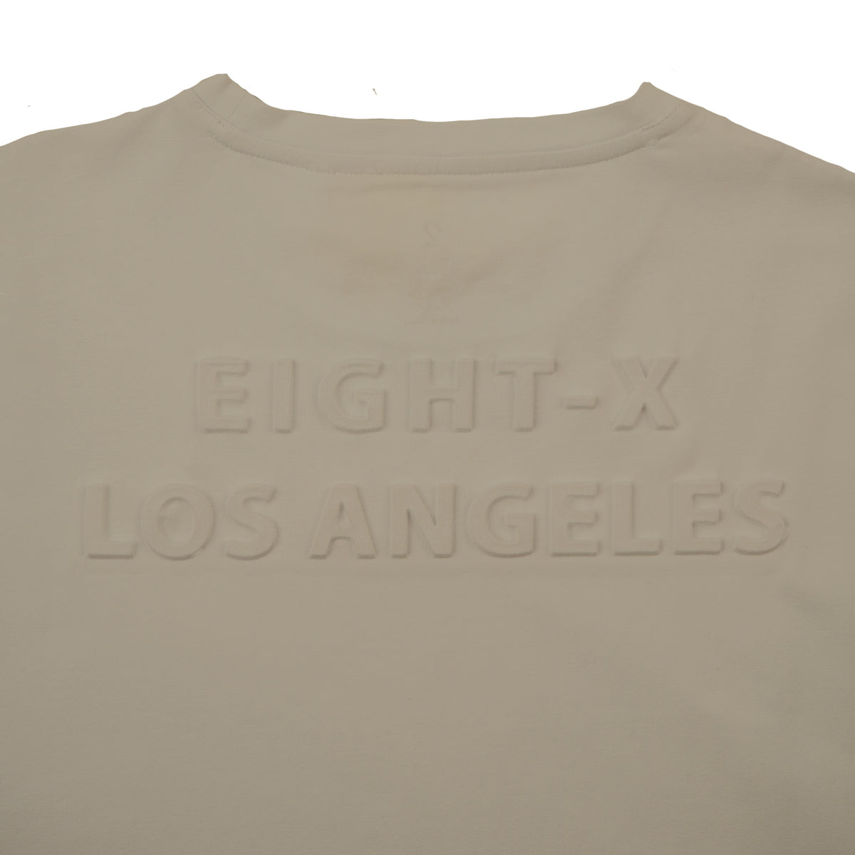 Impression Graphic T-Shirt – Beige T-Shirts Eight-X