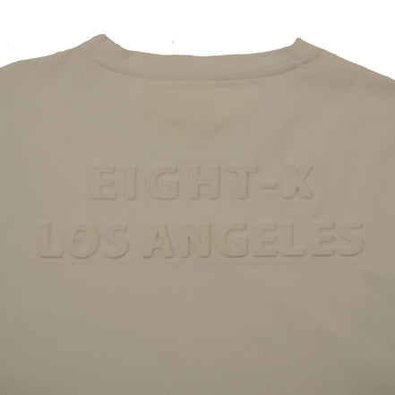 Impression Graphic T-Shirt – Beige T-Shirts Eight-X