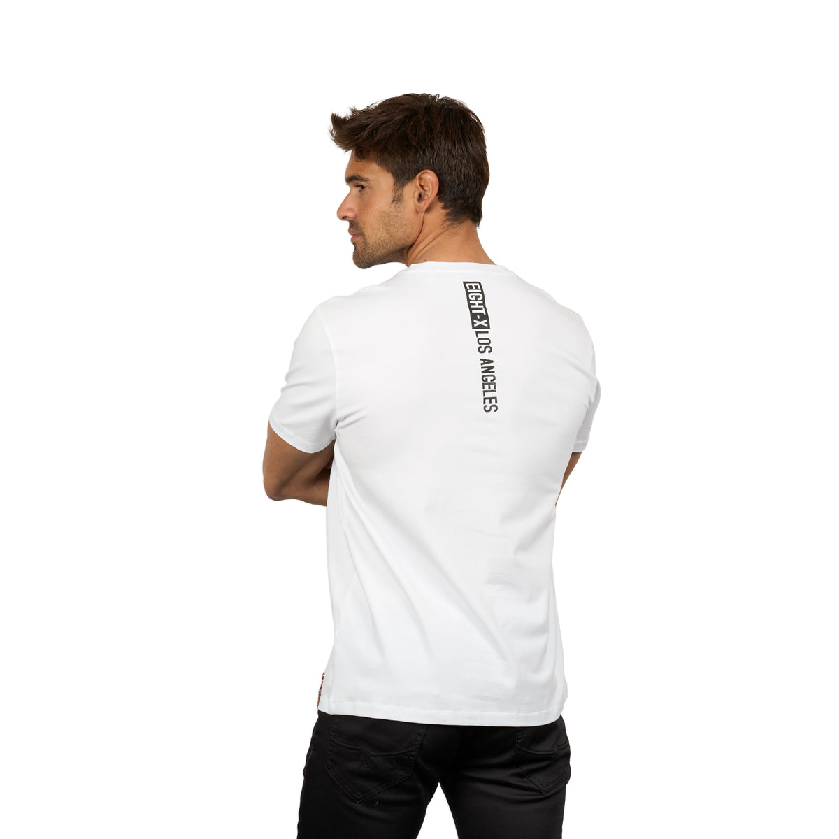 Echo Graphic T-Shirt – White T-Shirts Eight-X