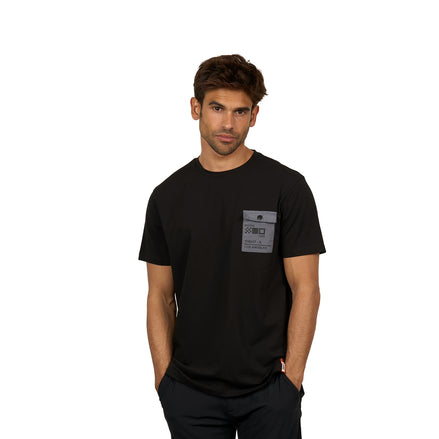Trackside Graphic T-Shirt – Black T-Shirts Eight-X