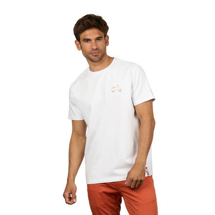 Sunday Drive Graphic T-Shirt – White T-Shirts Eight-X