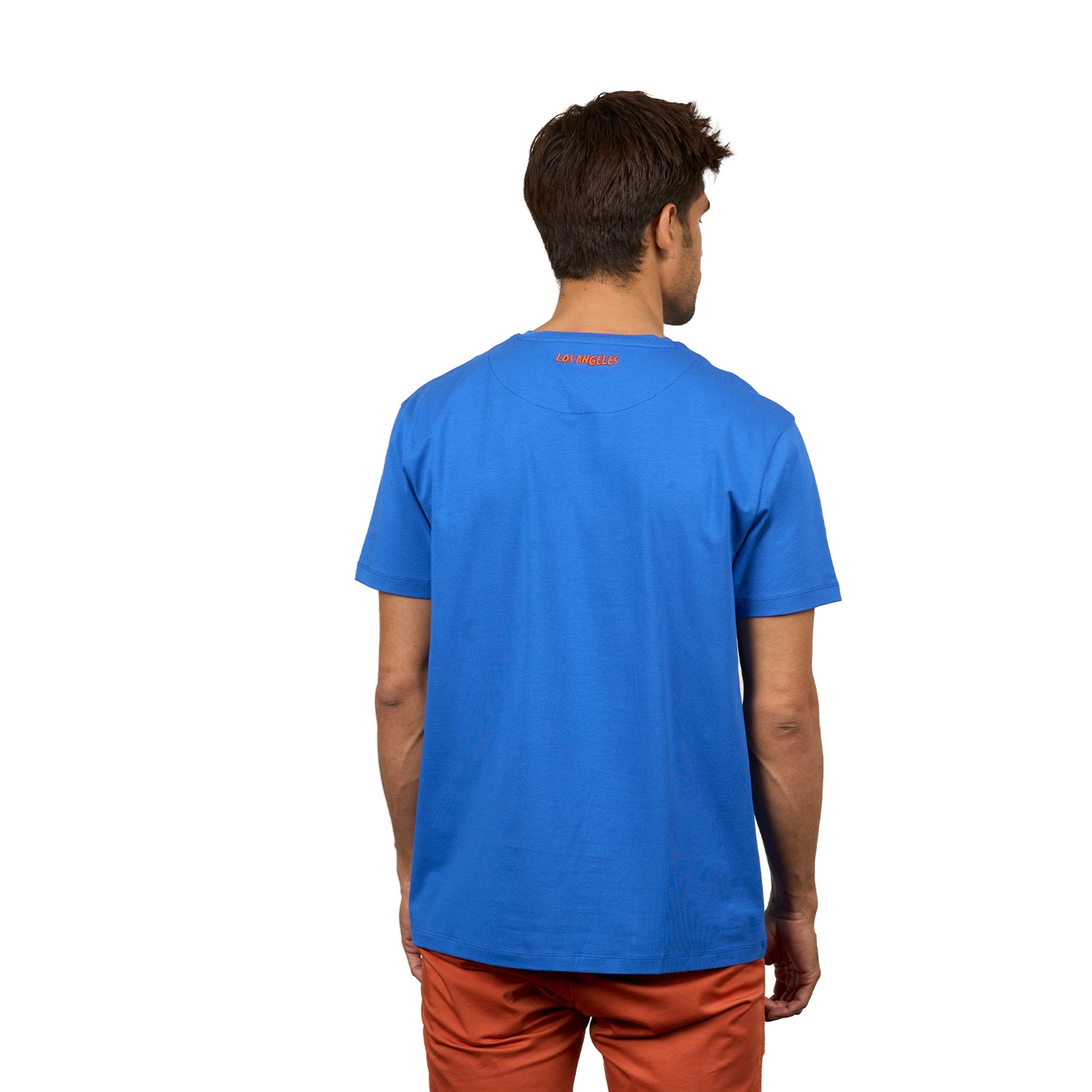 Static Graphic T-Shirt – Blue T-Shirts Eight-X