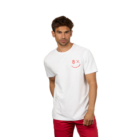 Static Graphic T-Shirt – White T-Shirts Eight-X