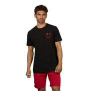 Static Graphic T-Shirt – Black T-Shirts Eight-X