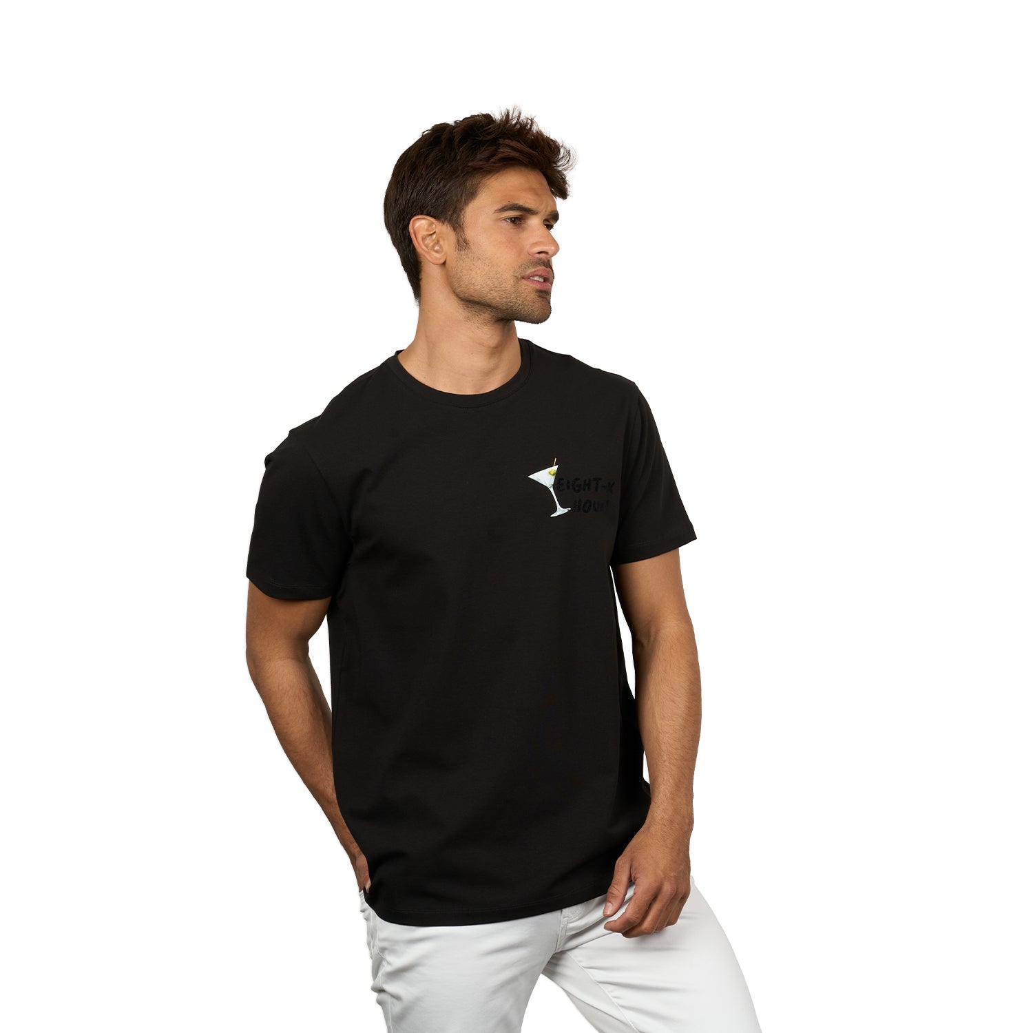 After Hours Graphic T-Shirt – Black T-Shirts Eight-X