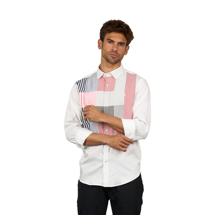 Fragment Long Sleeve Button Down Shirt Button Down Shirts Eight-X