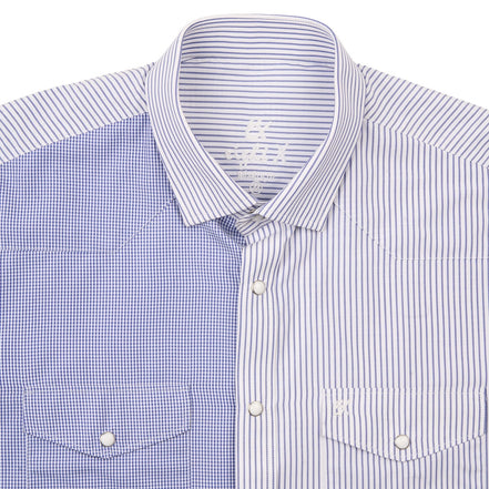 Blueport Long Sleeve Button Down Shirt Button Down Shirts Eight-X