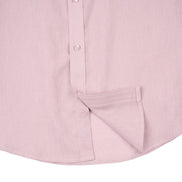Essential Linen Long Sleeve Button Down Shirt - Lilac Button Down Shirts Eight-X