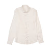 Essential Linen Long Sleeve Button Down Shirt - White Button Down Shirts Eight-X