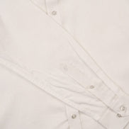 Essential Linen Long Sleeve Button Down Shirt - White Button Down Shirts Eight-X