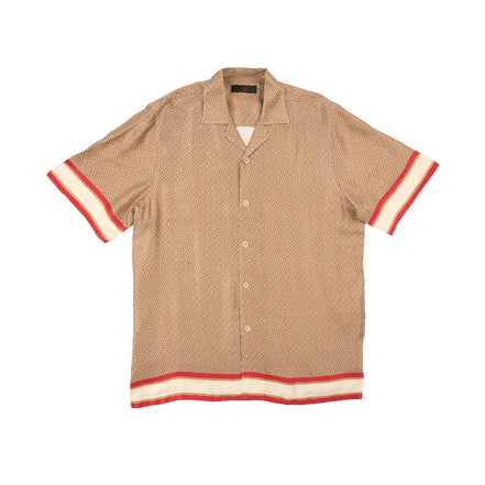 Palazzo Short Sleeve Shirt + Shorts Matching Set Sets Eight-X