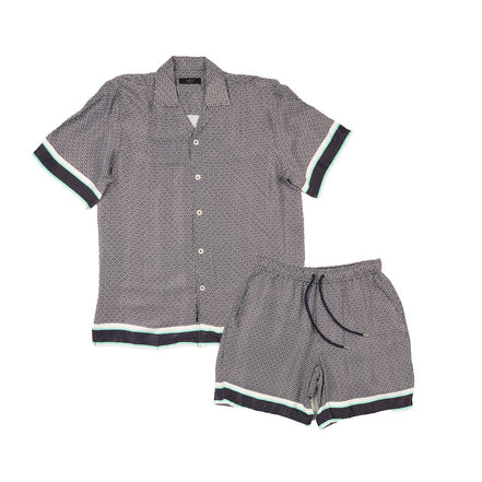 Viceroy Short Sleeve Shirt + Shorts Matching Set Sets Eight-X