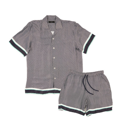 Viceroy Short Sleeve Shirt + Shorts Matching Set Sets Eight-X