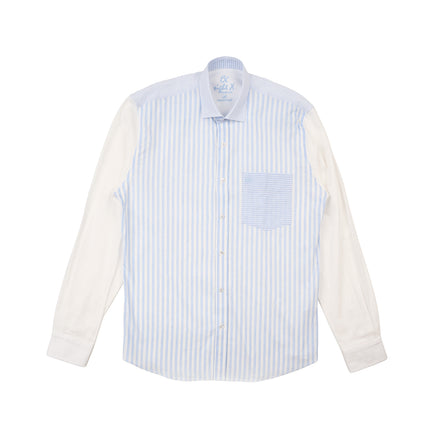 Multiplicity Long Sleeve Button Up Shirt Button Down Shirts Eight-X WHITE S