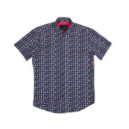 Flower Power Short Sleeve Button Down Shirt Button Down Shirts Eight-X