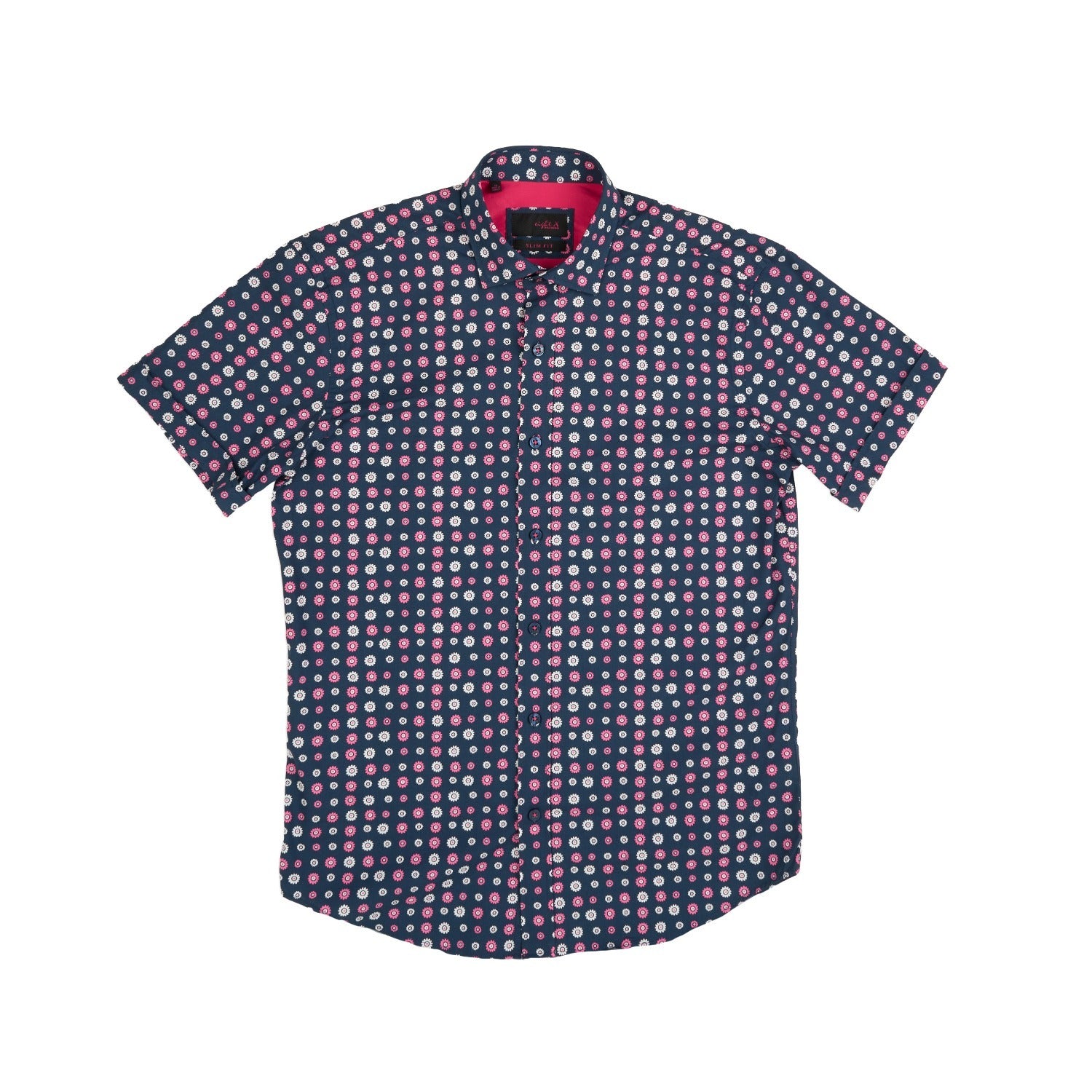 Flower Power Short Sleeve Button Down Shirt Button Down Shirts Eight-X