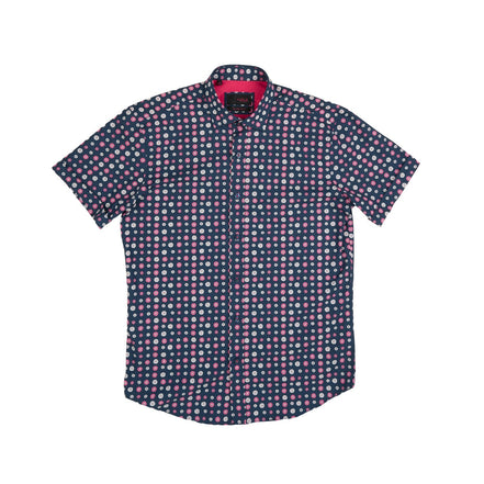 Flower Power Short Sleeve Button Down Shirt Button Down Shirts Eight-X