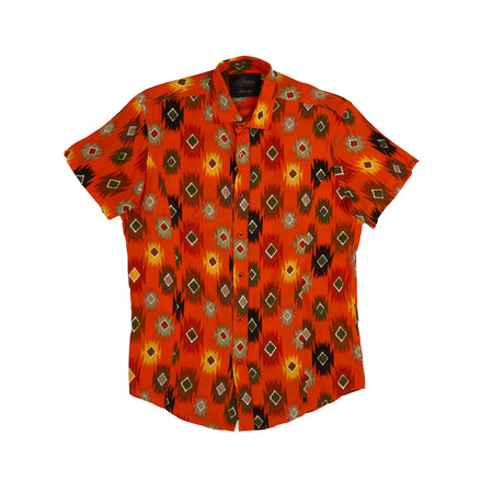 Southwestern Sunset Short Sleeve Shirt Short Sleeve Eight-X