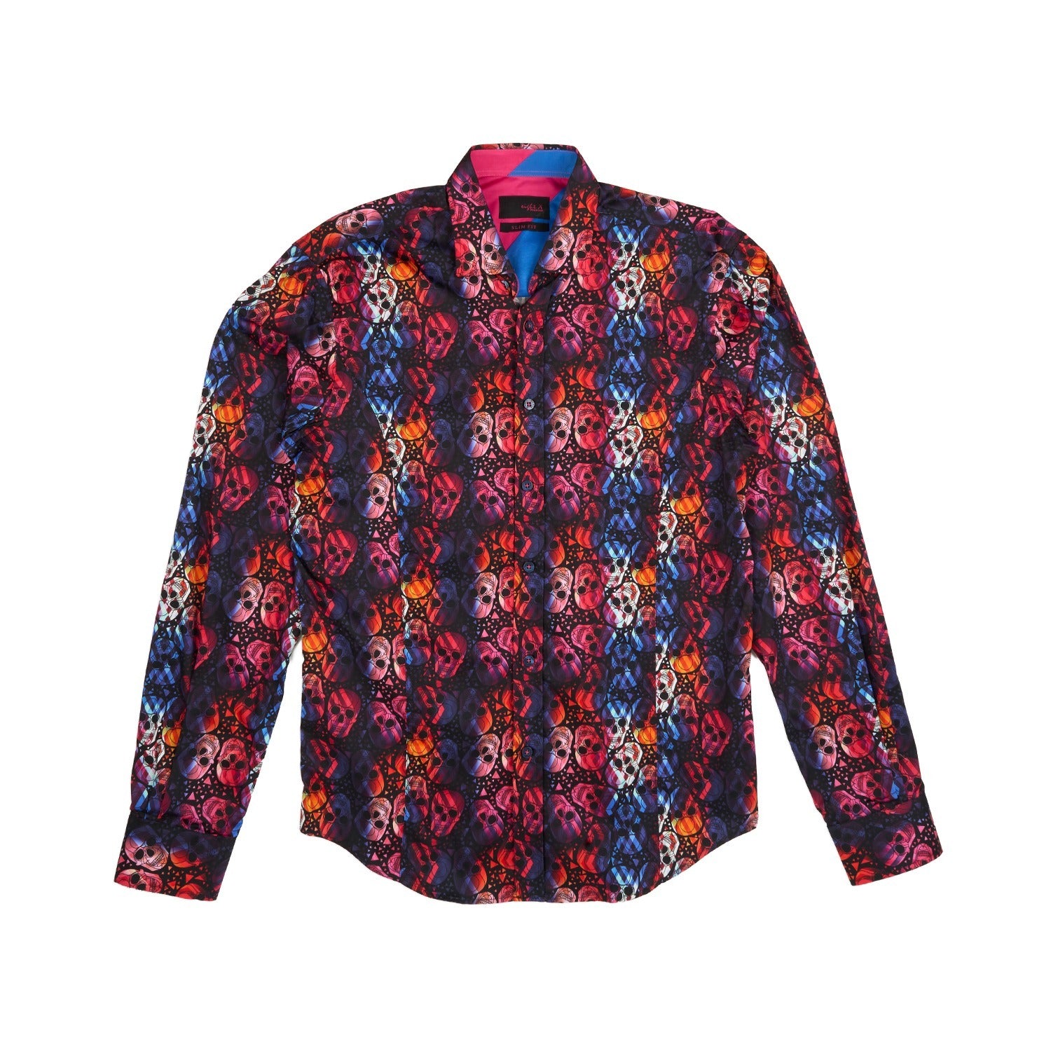 Floating Skulls Button Down Shirt Button Down Shirts Eight-X