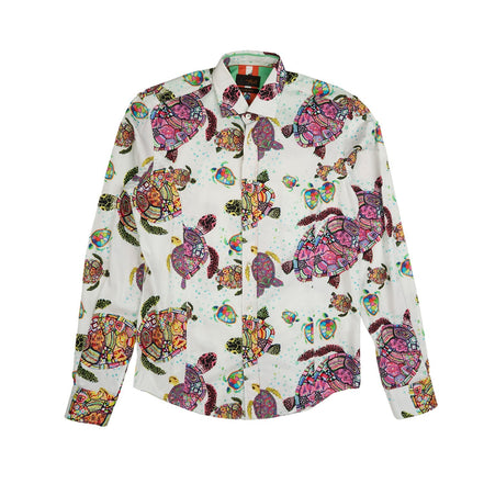 Trippy Turtle Button Down Shirt Button Down Shirts Eight-X