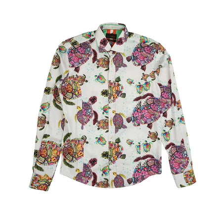 Trippy Turtle Button Down Shirt Button Down Shirts Eight-X