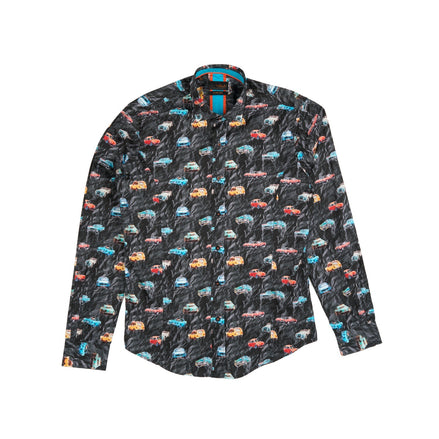 Night Cruise Button Down Shirt Shirts EightX