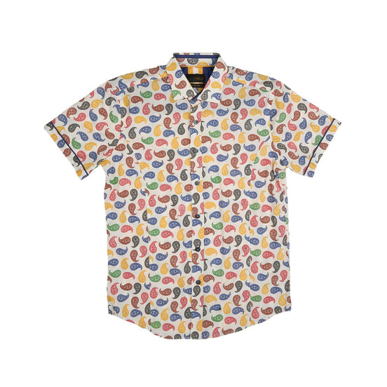 Mod Paisley Short Sleeve Shirt Shirts Eight-X