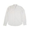 Diamond Plate Jacquard Button Down Shirt - White Shirts EightX