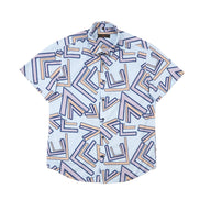 Vector Short Sleeve Button Up Shirt Button Down Shirts Eight-X