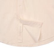Essential Linen Long Sleeve Button Down Shirt - Beige Short Sleeve Shirts Eight-X