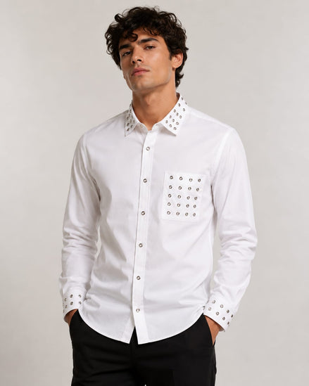 Jaws Artisan Edition Button Down Dress Shirt Button Down Shirts Eight-X