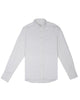 Classic Linen Long Sleeve Button Down Shirt - White Eight-X WHITE S