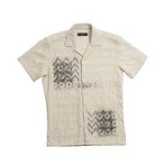 Monterra Button Up Short Sleeve Short Sleeve Shirts Eight-X BEIGE S