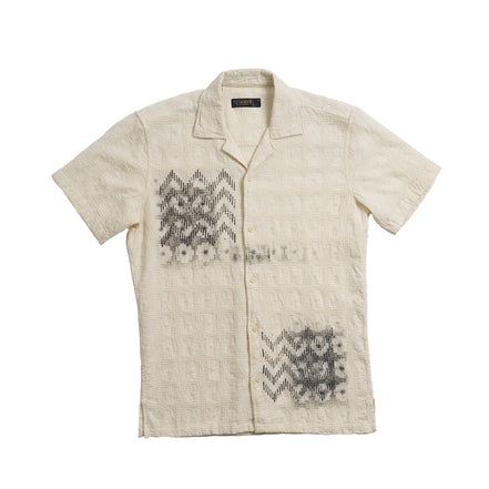Monterra Button Up Short Sleeve Short Sleeve Shirts Eight-X BEIGE S