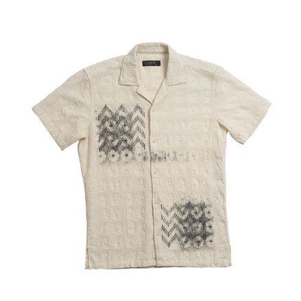 Monterra Button Up Short Sleeve Short Sleeve Shirts Eight-X BEIGE S